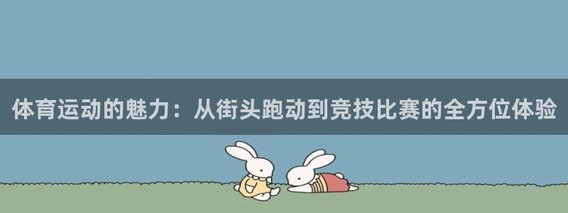 yy易游官方正版app娱乐首页官网下载：体育运动的魅力：从街